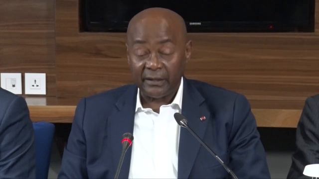 Conférence de Presse personnalités politiques proches d'Ali Bongo Ondimba  4
