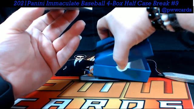 2021 Panini Immaculate Baseball 4-Box Half Case Break #9