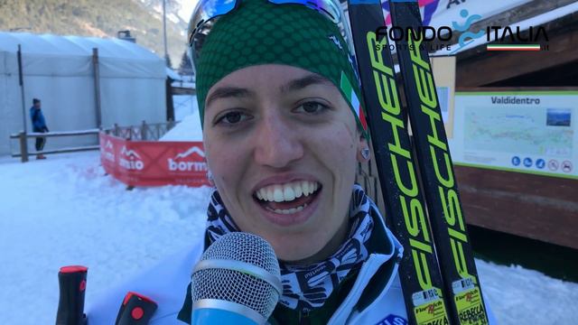 Fondo - Rebecca Bergagnin felice per il suo quinto posto in OPA Cup