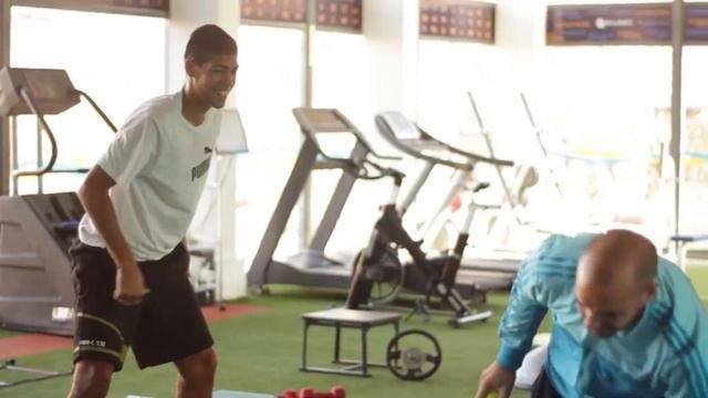 Alexander Barboza Entrenando En ácumen