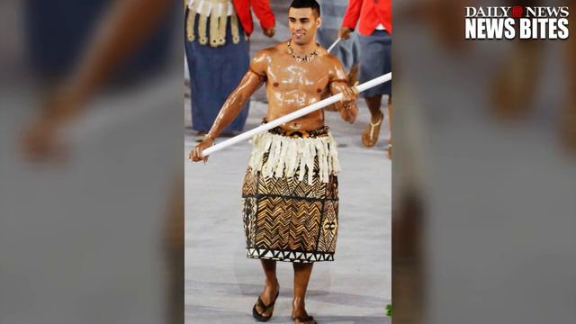 Internet In A Frenzy Over Olympics Hot Flag Bearer, Pita Taufatofua From Tonga