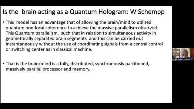 A Priliminary Introduction to Quantam Hologram -Dr  S.  Pokharna Dt - 28 -02 -22