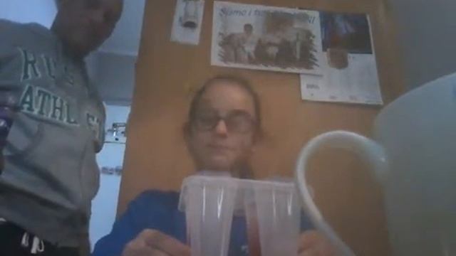 Ghiaccioli in sieme al babbo