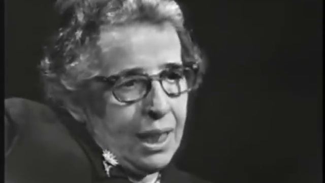 Hannah Arendt über das Jahr 1933: "Das Problem war, was unsere Freunde taten!"