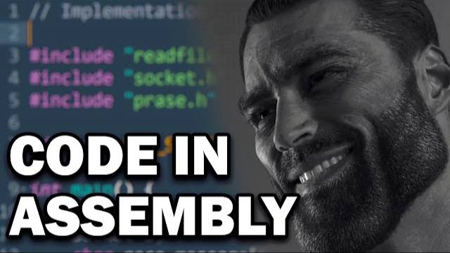 you can become a GIGACHAD assembly programmer in 10 minutes (try it RIGHT NOW)