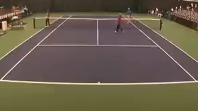 The most exciting match point and match ending in tennis EVER!