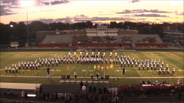 Boardman Spartan Marching Band - 8/24/2015