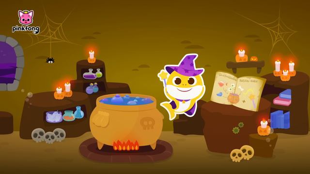 Halloween Zombie Hide and Seek with Shark Family Compilation | Halloween Story | Pinkfong Official