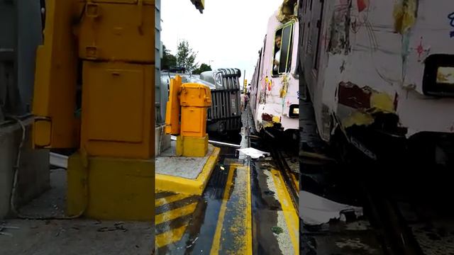 Choque tren liguero y torton colon y Andrés de urdaneta