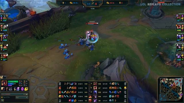 AFs Kiin VIKTOR Vs OLAF Top - Patch 8.21 KR Ranked