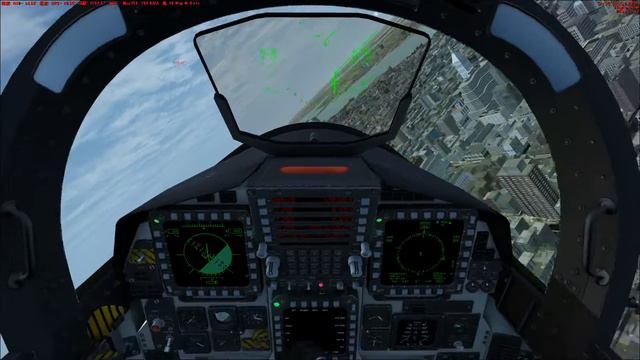 [FSX] MilViz F-15E Strike Eagle With Aerosoft Manhattan.