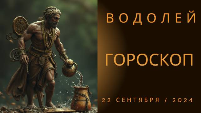 ✨ Гороскоп на 22 сентября для Водолеев: Что ждёт тебя сегодня? 🌠