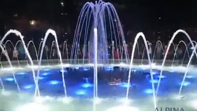 Фонтан в Пятигорске отличное качество снятое с центра