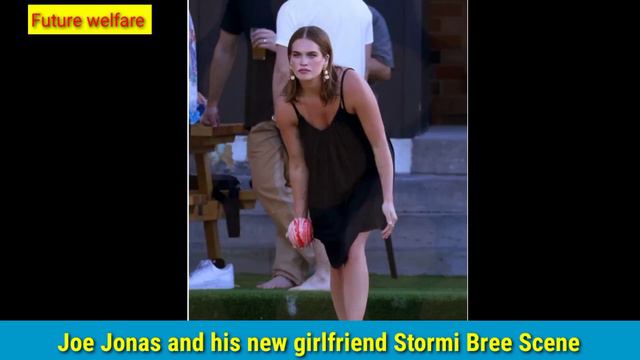 Joe Jonas and his New Girl friend Stormi Bree kissing scene after his split with Sophie Turner |