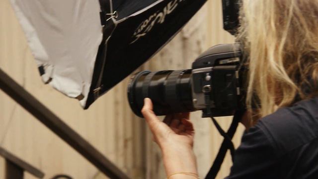 Channing Tatum Poses In The Rain For Annie Leibovitz