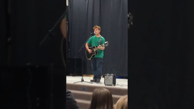 So long - Zack Tyler original talent show live