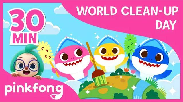 Clean The Sea and more | World Clean-up Day | +Compilation | Pinkfong Songs for Children