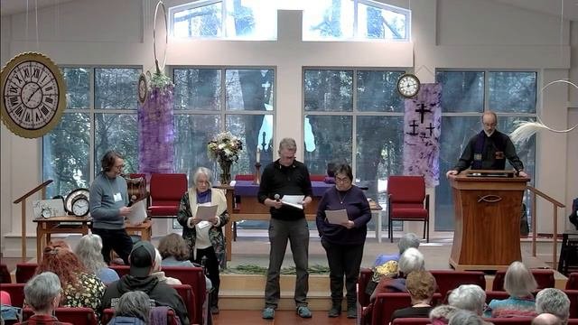 Church Of Reconciliation Sunday Worship Palm Sunday, March 24, 2024