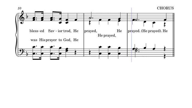 He Prayed – E. M. Bartlett He Prayed by John Melvin Henson, 1923