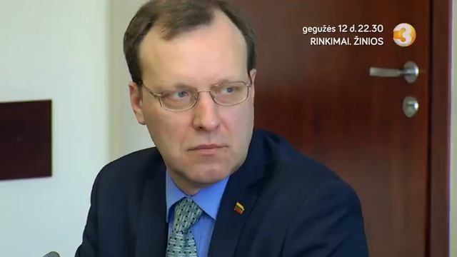 RINKIMAI. ŽINIOS - gegužės 12 d. anonsas