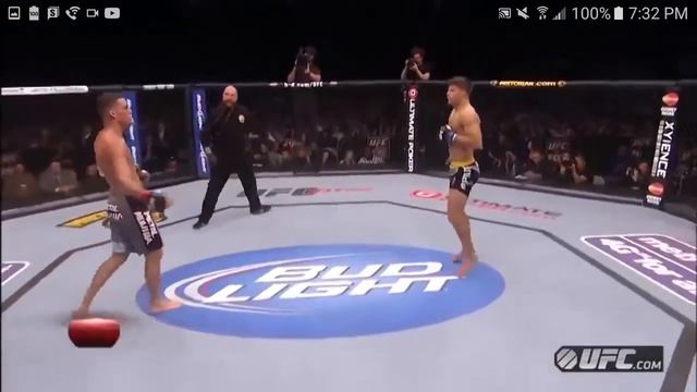 Nate Diaz vs Josh Thompson Full Fight