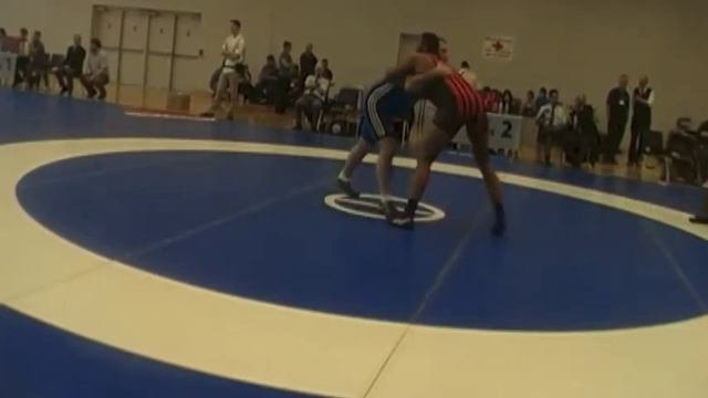 2012 Senior National Championships: 120 kg Jaspreet Sahota vs. CJ Thoms