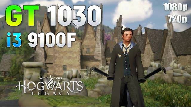 Hogwarts Legacy on GT 1030 - Magical Gameplay