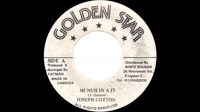 Joseph Cotton - Mi Nuh In A It