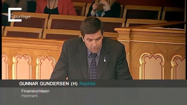 29.03.2012 Sak 14 2 Gunnar Gundersen Utfordrer Sigbjørn Johnsen