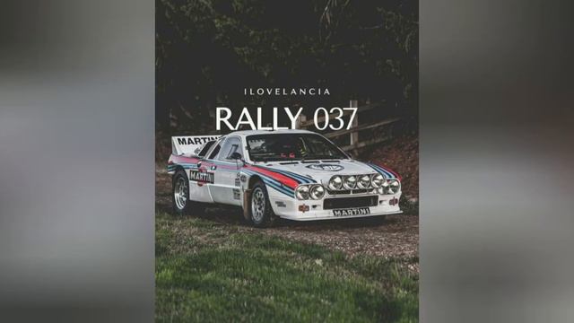 LANCIA RALLY 037 KYOSHO 1/18 Attilio Bettega and Maurizio Perissinot's Martini Racing