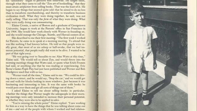 Werner Erhard - The Transformation of a Man BOOK
