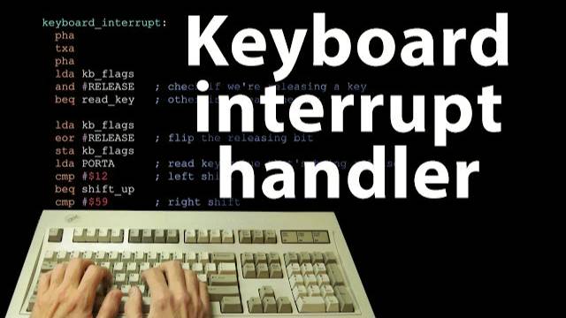 Keyboard interface software