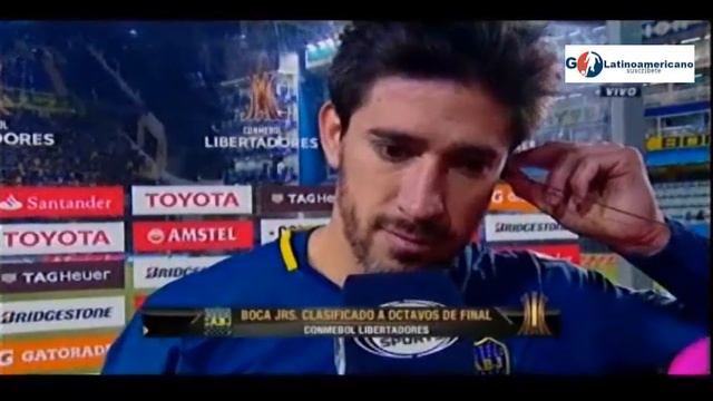 Pablo Perez contra Holan - Boca vs Alianza Lima 5-0 - Copa Libertadores 2018