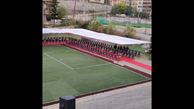 Hakkari ikizler düğün alanı yenilendi