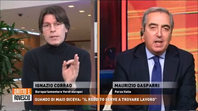 Ignazio Corrao VS Gasparri su Mediaset