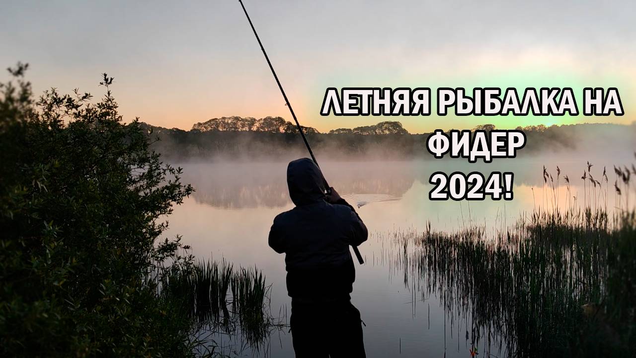 Летняя рыбалка на фидер 2024! Украли мотыля!! Готовлю шикарный завтрак.