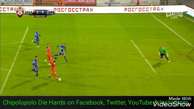 Chisamba Lungu's goal Vs Orenburg