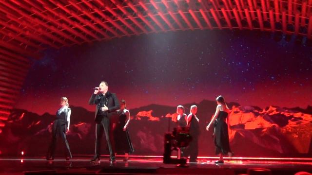 ESCKAZ in Vienna: Knez (Montenegro) - Adio (Final Dress rehearsal)