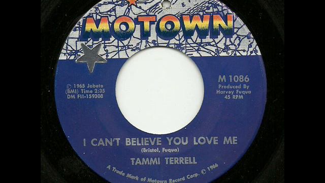 TAMMI TERRELL - I CAN'T BELIEVE YOU LOVE ME