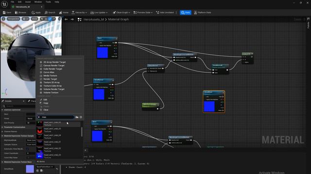 How to Make a Complex MATERIALS in UNREAL ENGINE _ Tutorial