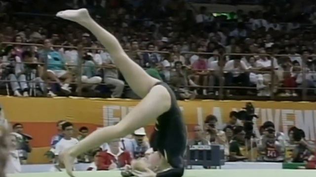 Ulrike Klotz (GDR) 1988 Olympics EF BB [1080p60]