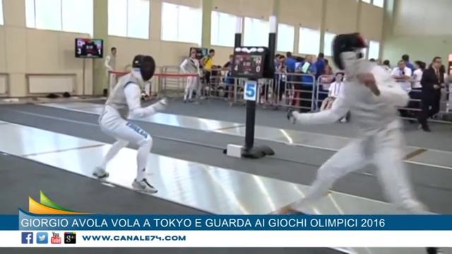 Giorgio Avola vola a Tokyo con uno sguardo ai giochi olimpici 2016