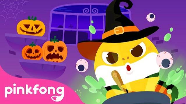 Witch Sharks' Halloween 🎃 Treats | Five Little Halloween Witch Sharks Doo doo | Pinkfong Baby Shark