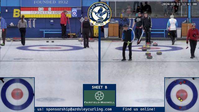 Sat, Mar 23, 2024 - Big Apple 2024 - Round Robin - 11:30 AM Draw - Sheet B