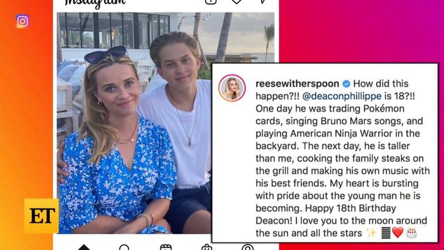Reese Witherspoon REUNITES With Ryan Phillippe for Son's Birthday