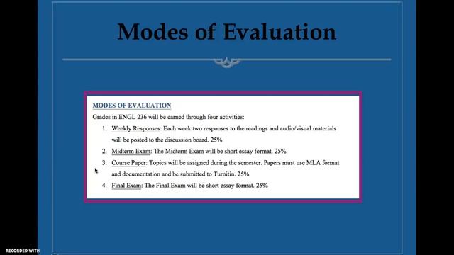 Intro To ENGL 236