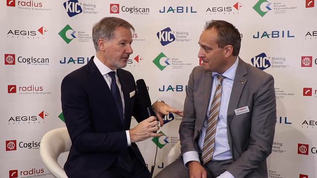 Richard Vereijssen of Yamaha at Productronica 2017