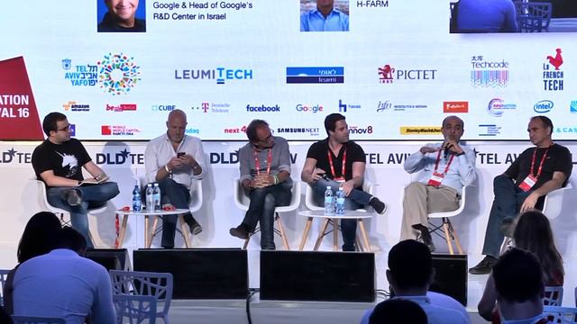 Accelerators & Open Innovation (Louette, Majmudar, Prof. Matias, Ron, Rossi) | DLD Tel Aviv 16