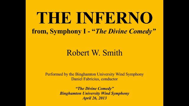 The Inferno, from The Divine Comedy - Robert W. Smith