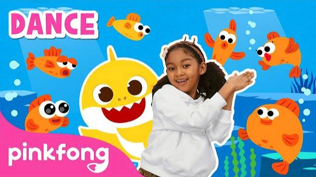 Six Little Fish | 4K Dance Along | Kids Nursery Rhymes | Pinkfong Songs